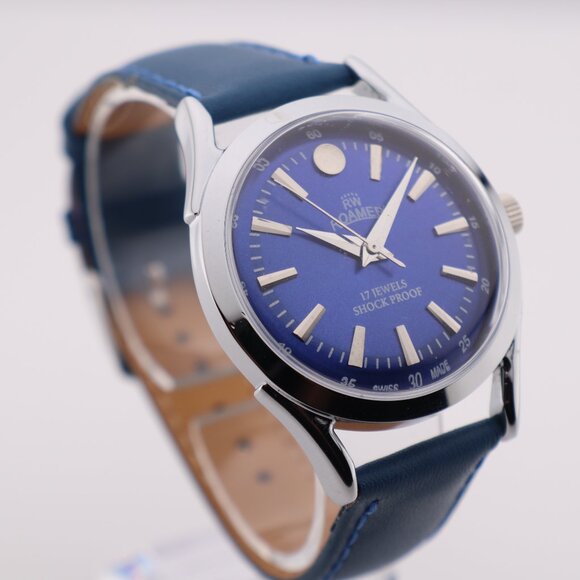 Vintage Roamer ST96 Watch – Swiss Made, 17 Jewels, Manual Wind, Stylish - Picture 2 of 9